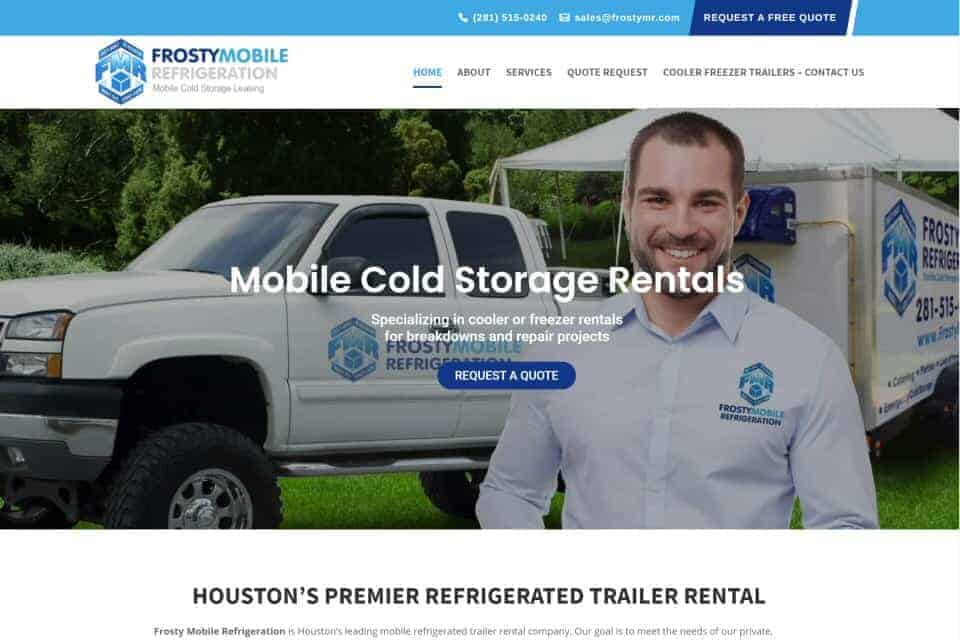 Frosty Mobile Refrigeration by A&B Gunite